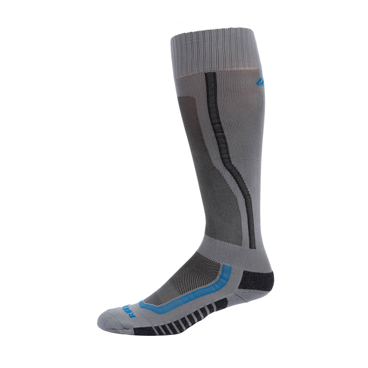 Aggressor Vented Sock - Monument - Black