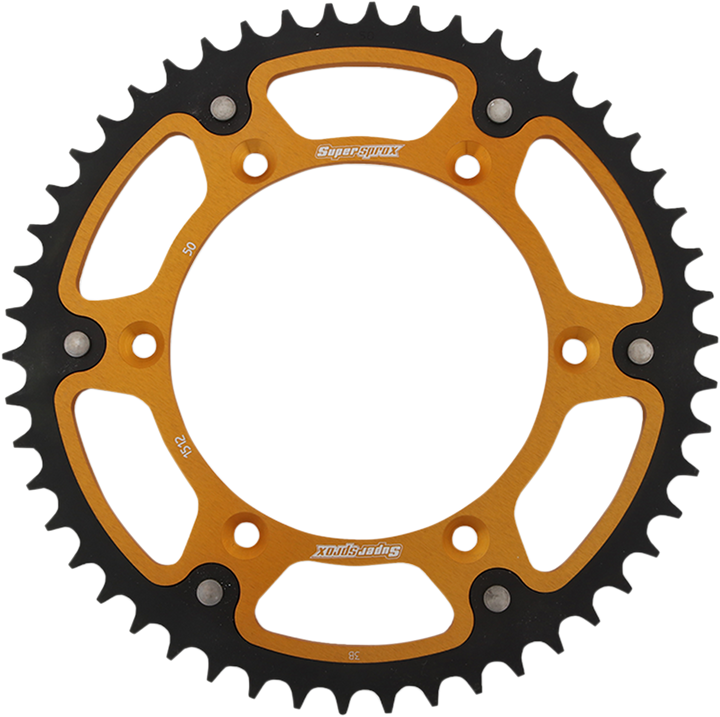 Supersprox Stealth Rear Sprocket 50-Tooth Gold RST-1512-50-GLD