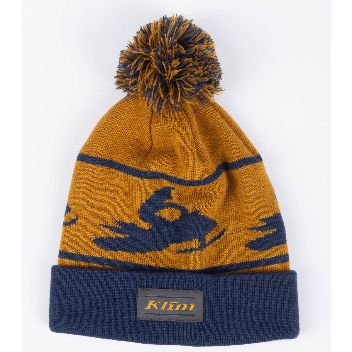 Bomber Beanie - Golden Brown - Dress Blues
