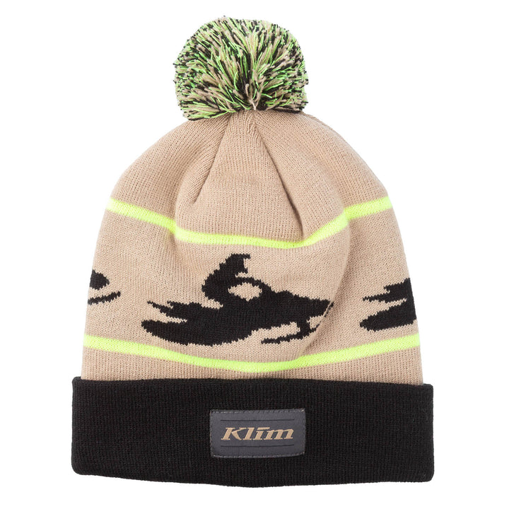 Bomber Beanie - Montana Tan - Black