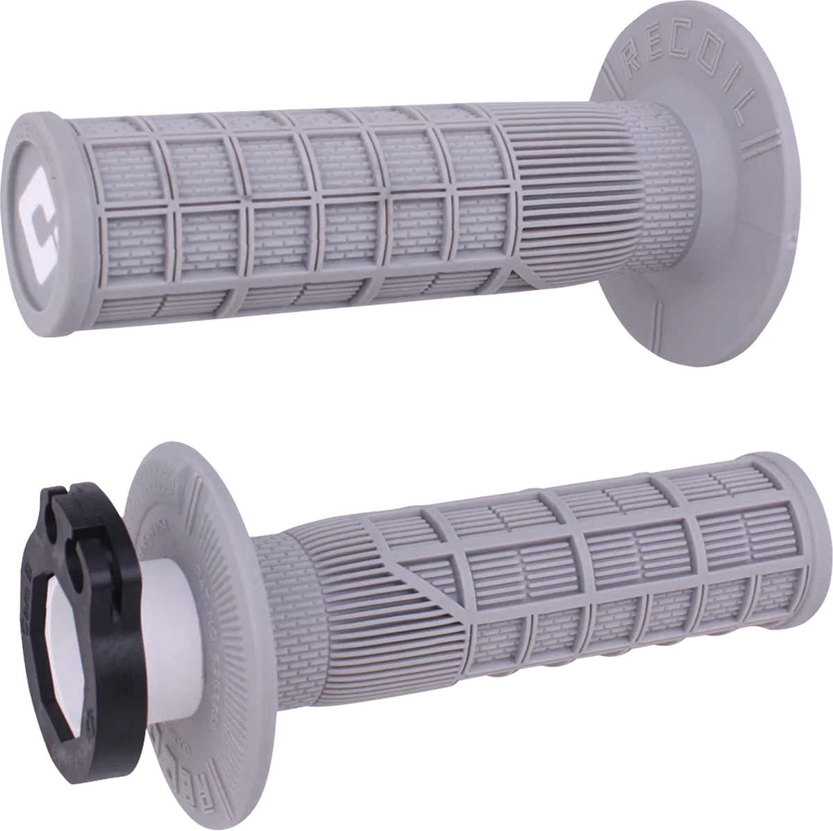 ODI Recoil SX/MX V2 Lock-On Motorcycle Grips, Gray - H36RCG
