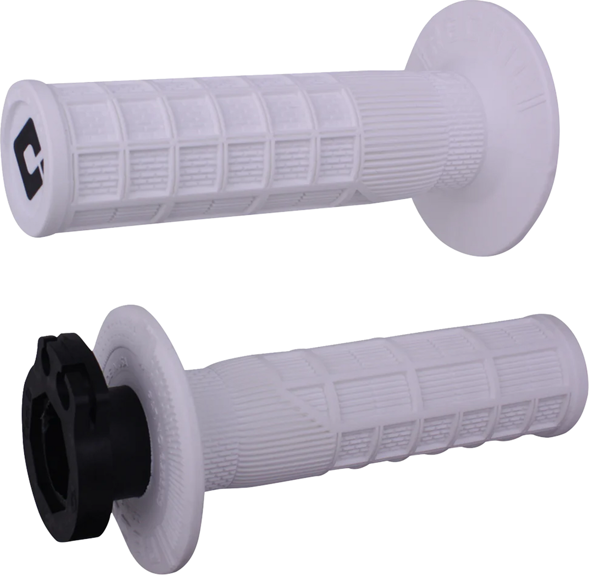 ODI Recoil SX/MX V2 Lock-On Motorcycle Grips, White - H36RCW