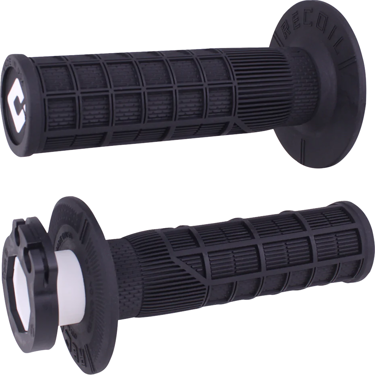 ODI Recoil SX/MX V2 Lock-On Motorcycle Grips, Black, H36RCB