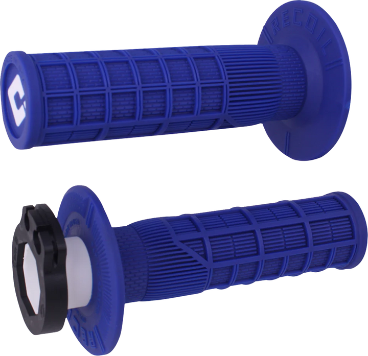 ODI Recoil V2 Lock-On SX/MX Motorcycle Grips, Blue - H36RCU