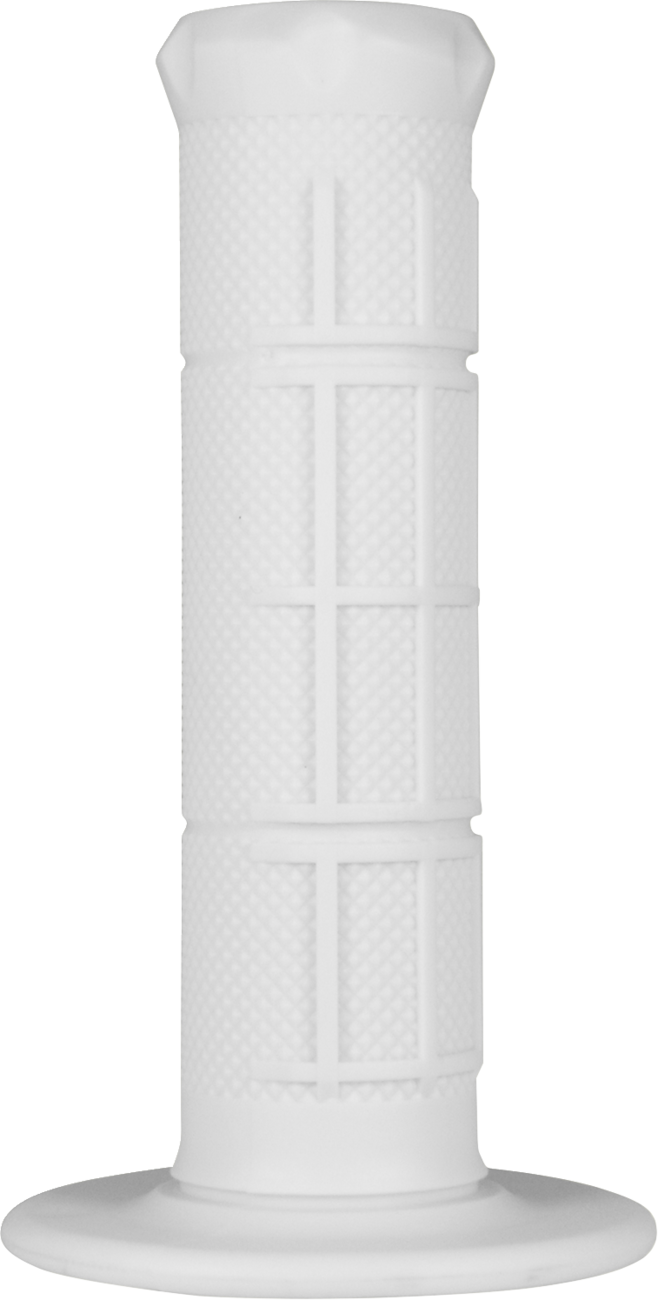 SCAR Racing GOSW Single-Density Motorcycle Handlebar Grips, White
