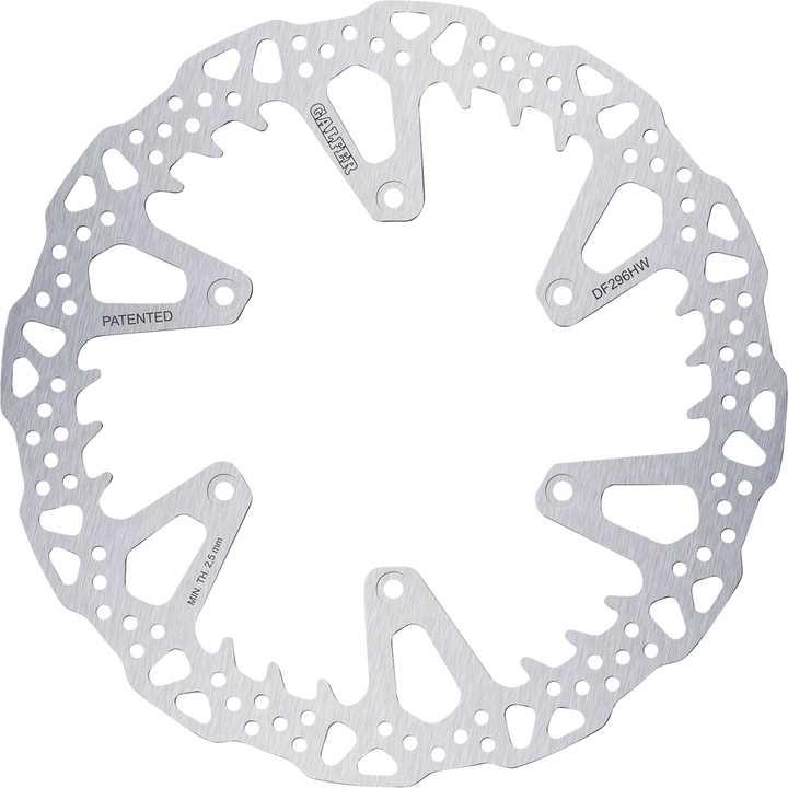 Galfer DF296HW Fixed Shark Brake Rotor