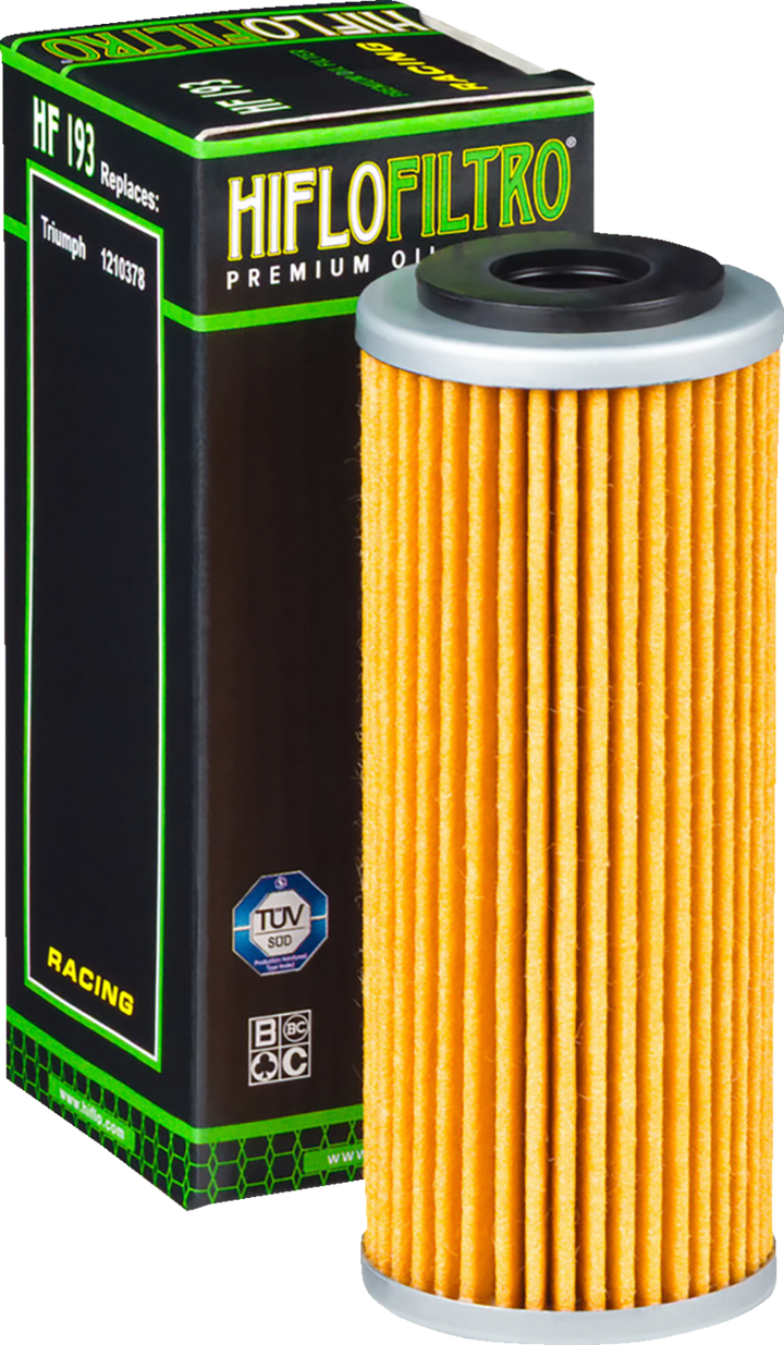 HIFLOFILTRO HF193 Premium Oil Filter for Triumph