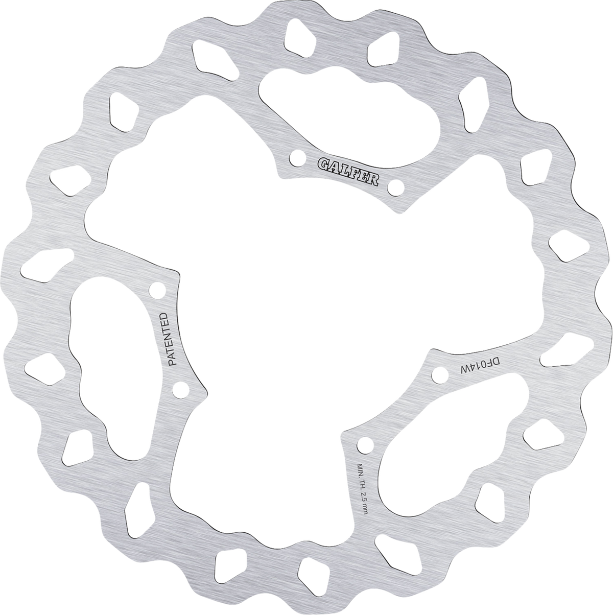 Galfer DF014W Fixed Brake Rotor