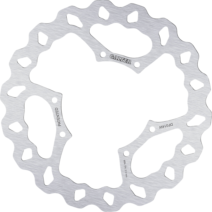 Galfer DF014W Fixed Brake Rotor