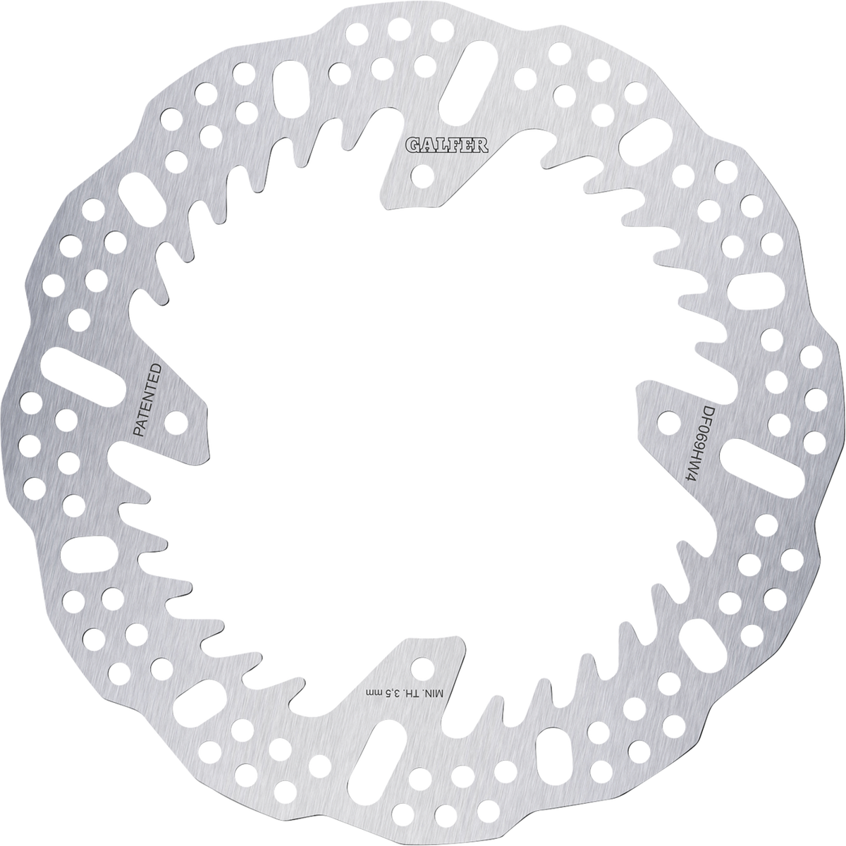 Galfer DF069HW4 Fixed Shark Brake Rotor