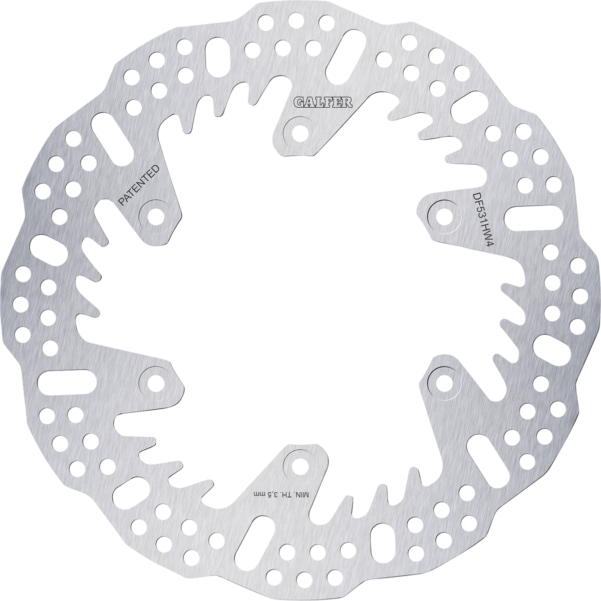 Galfer DF531HW4 Fixed Shark Brake Rotor