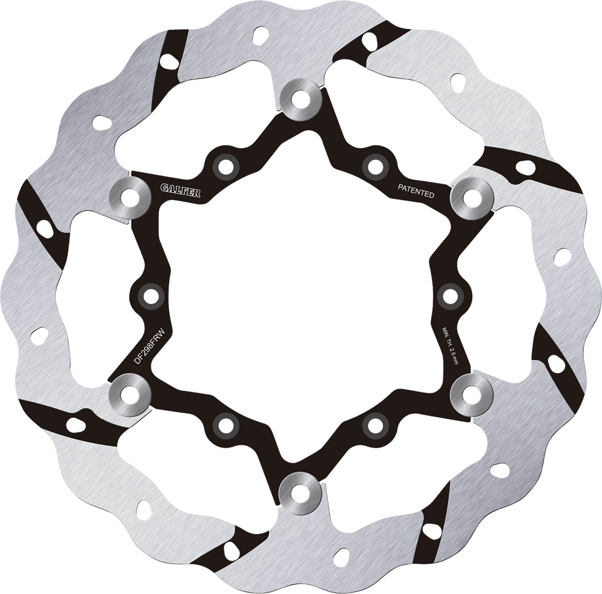 Galfer DF298FRW Floating Brake Rotor