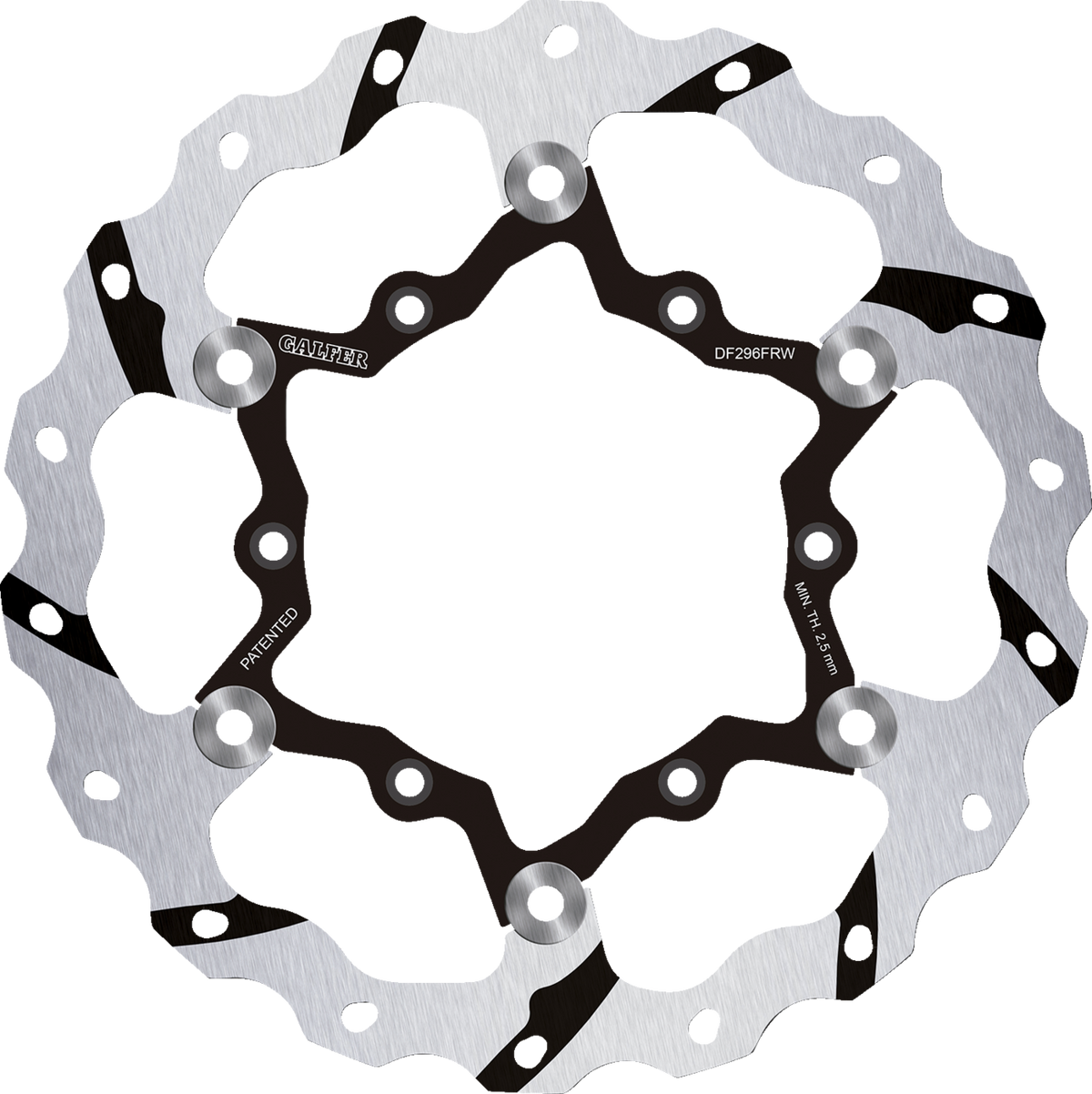 Galfer DF296FRW Floating Brake Rotor