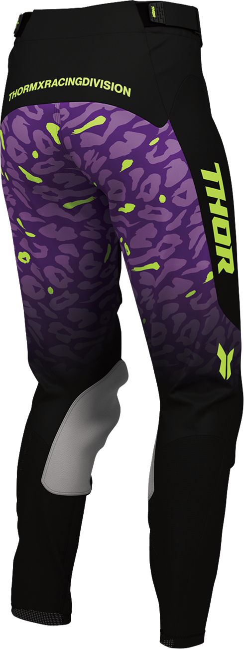 Thor Women's Launchmode Spotted Pants - Black/Purple