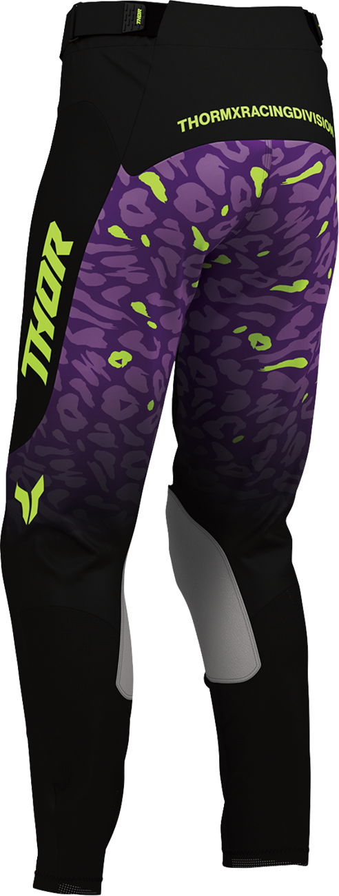 Thor Women's Launchmode Spotted Pants - Black/Purple