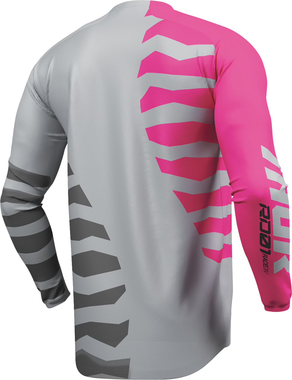 Thor Launchmode Shredder Jersey - Gray/Fuchsia