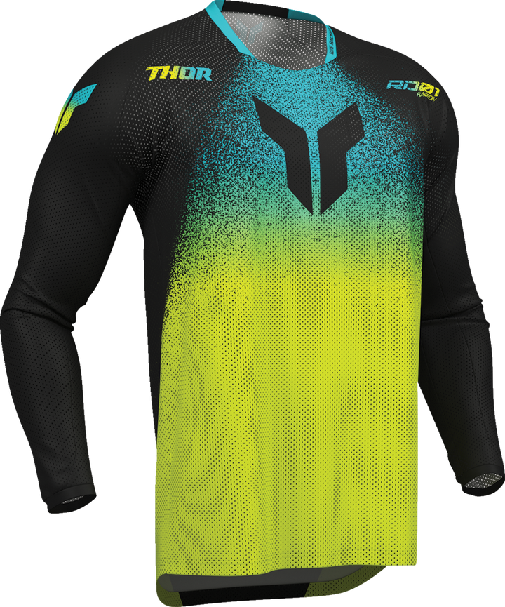 Thor Launchmode Air Darkside Jersey - Black/Acid