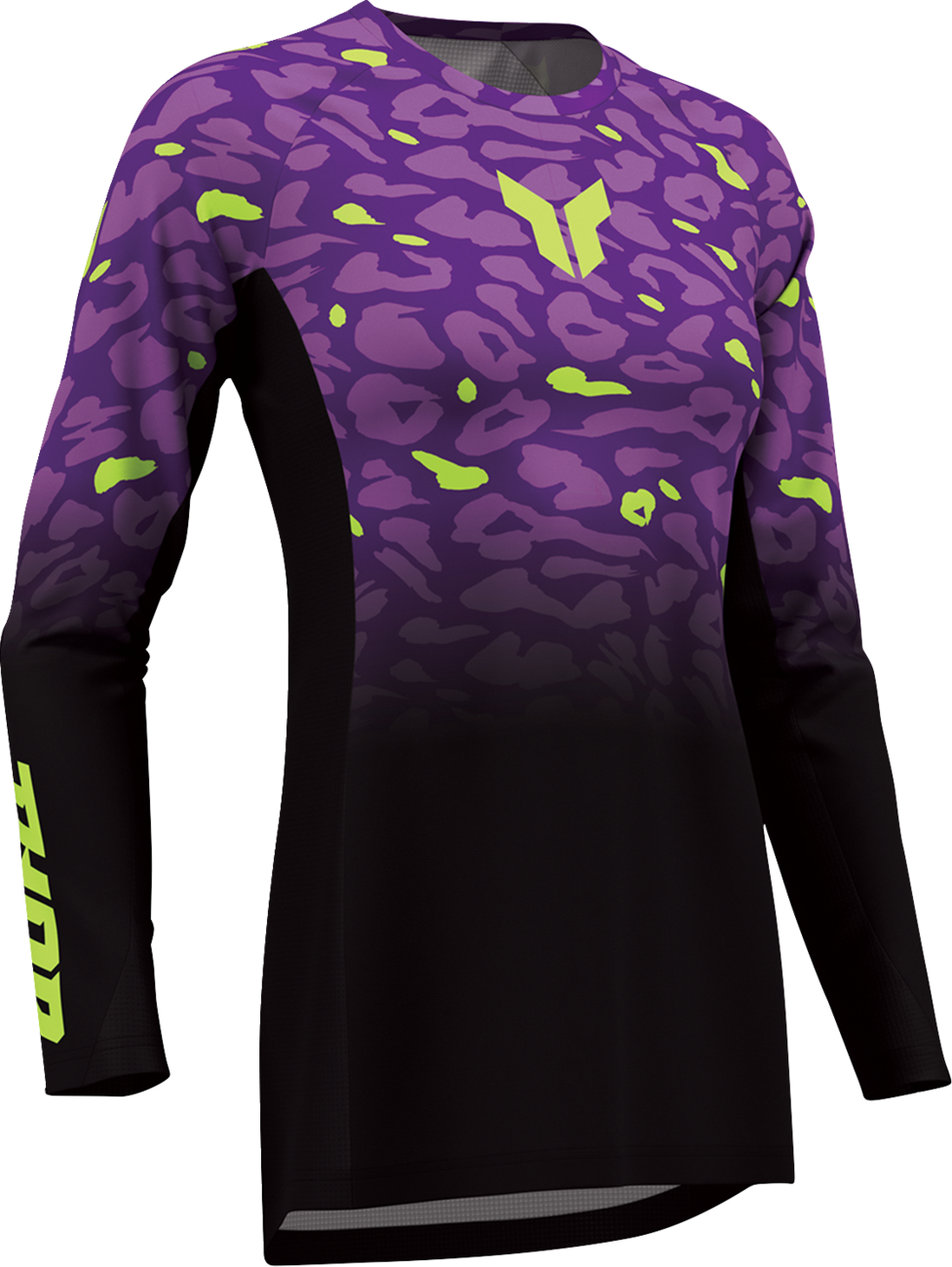 Thor Women's Launchmode Spotted Jersey - Black/Purple
