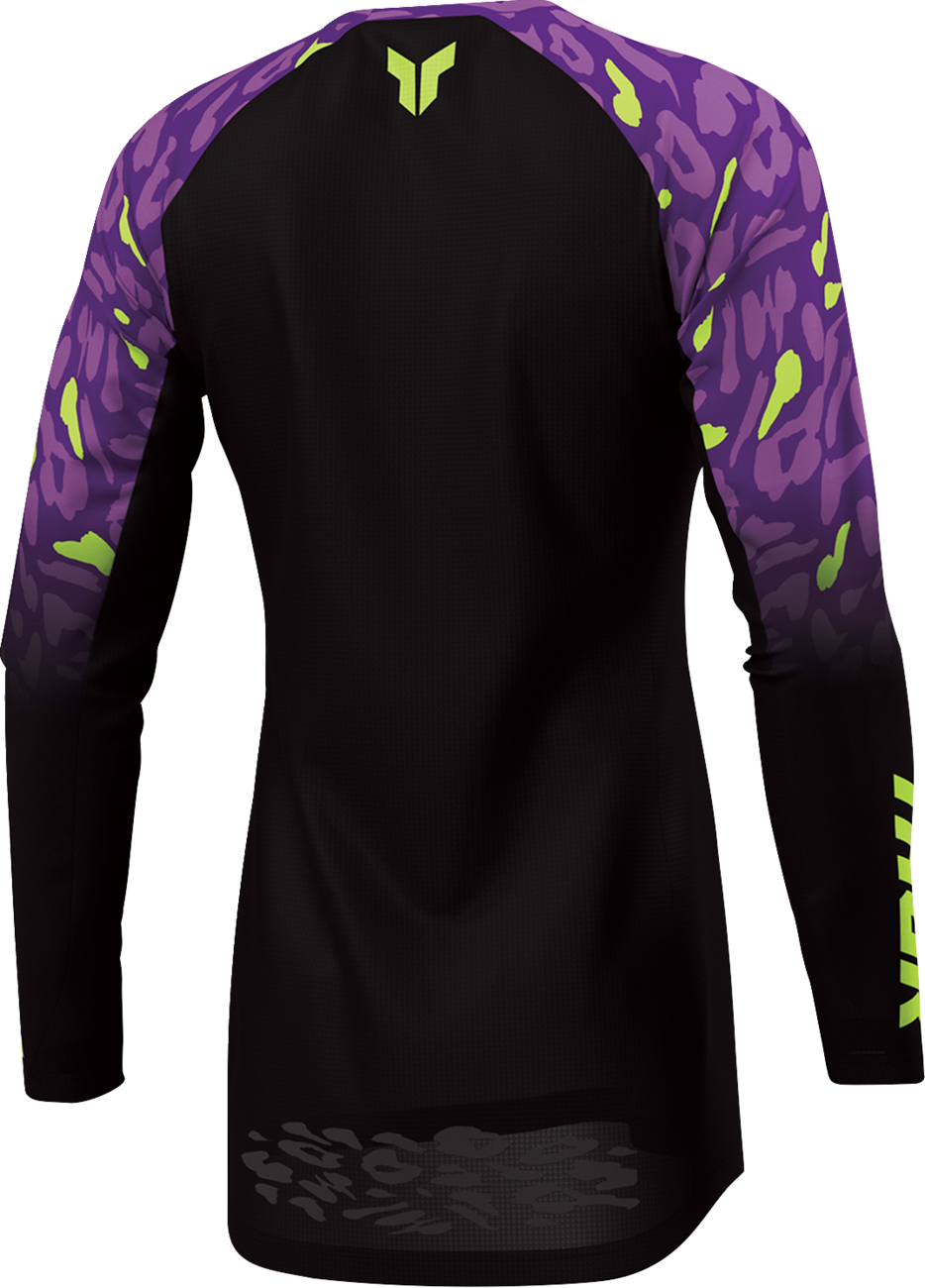 Thor Women's Launchmode Spotted Jersey - Black/Purple