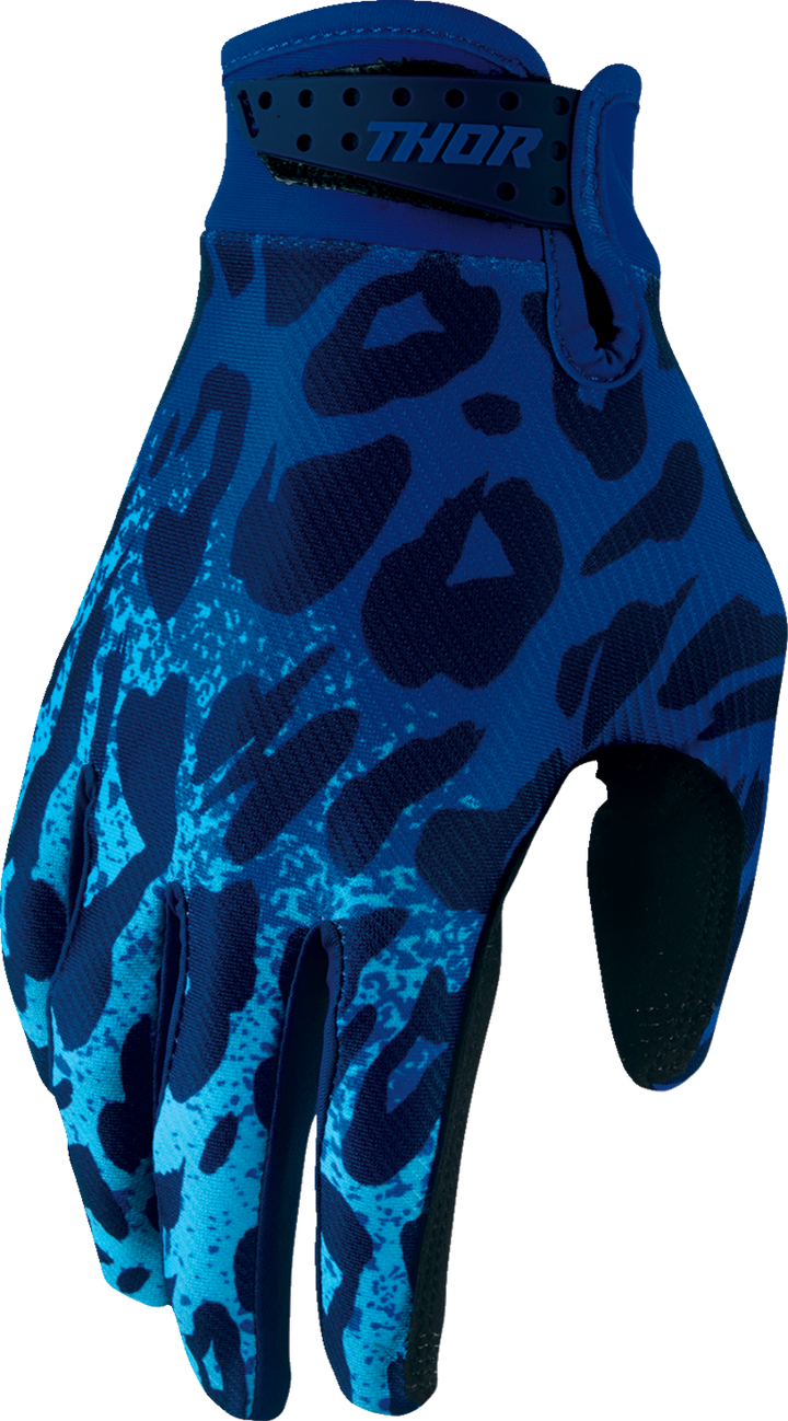 Thor Launchmode Namir Gloves - Blue/Navy