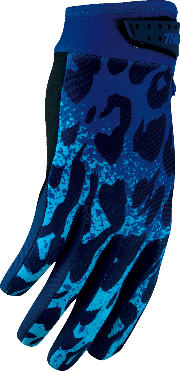 Thor Launchmode Namir Gloves - Blue/Navy