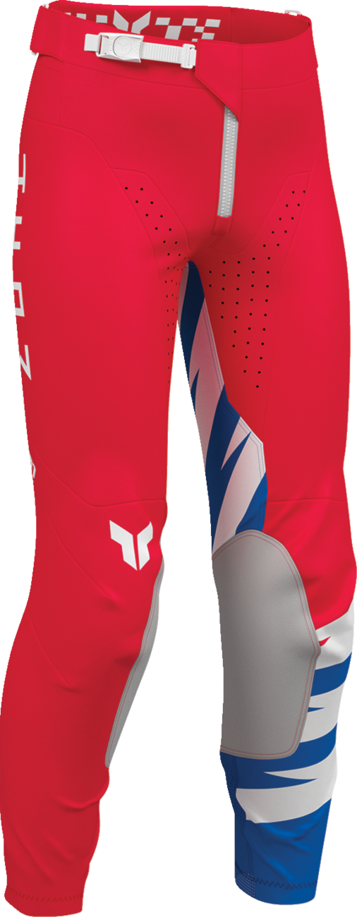 Thor Youth Launchmode Shockie Pants - Red/Blue