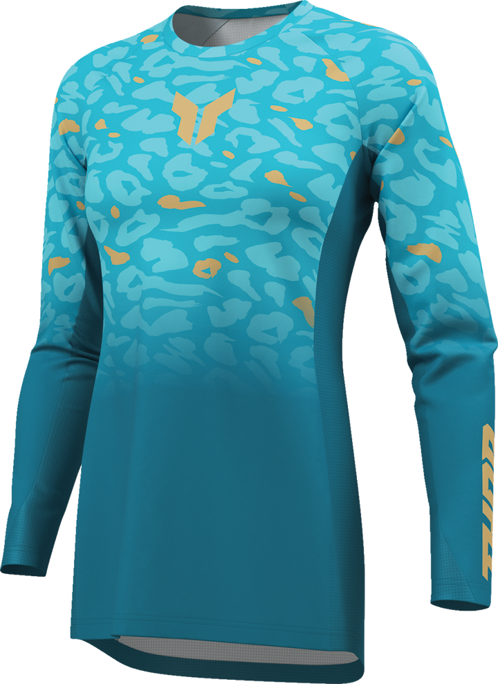 Thor Women's Launchmode Spotted Jersey - Jade/Starlight