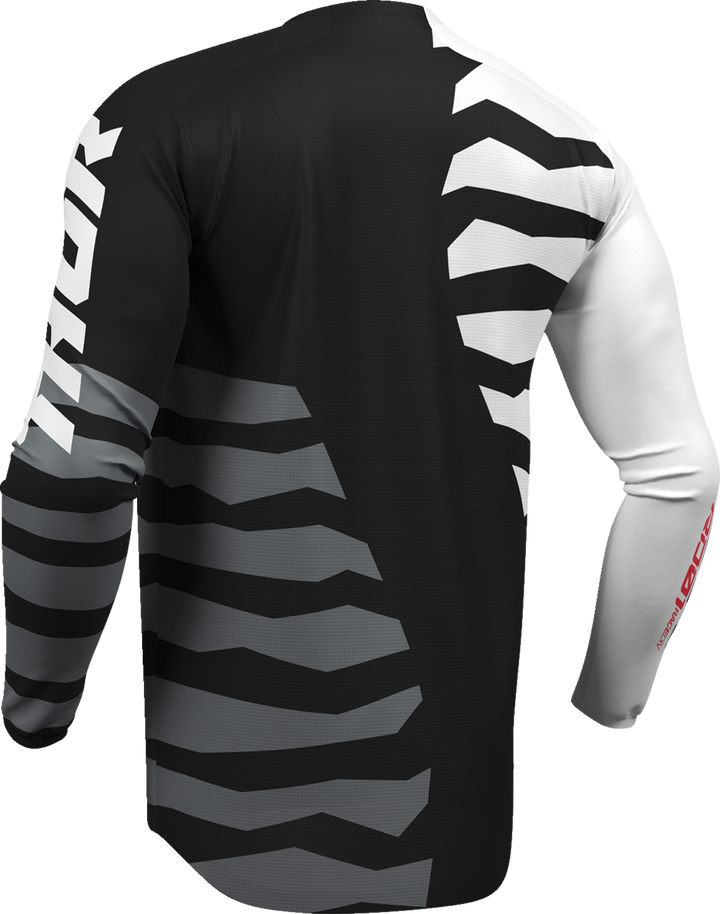Thor Launchmode Shredder Jersey - Black/White