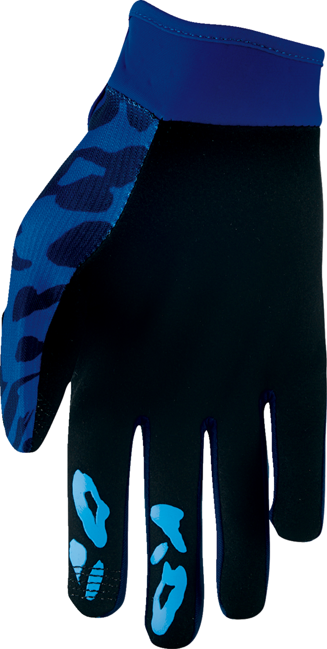 Thor Youth Launchmode Namir Gloves - Blue/Navy