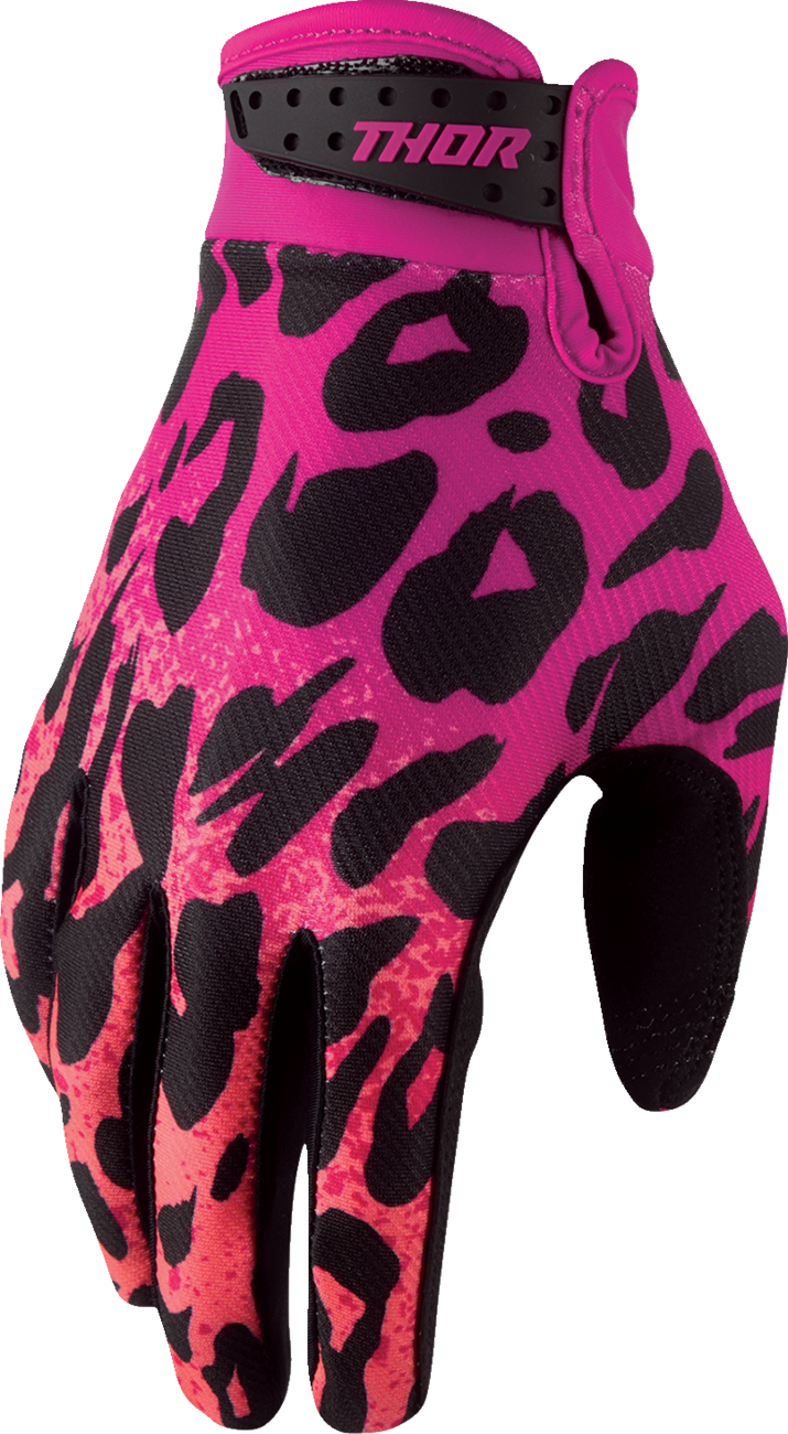 Thor Launchmode Namir Gloves - Fuchsia/Black