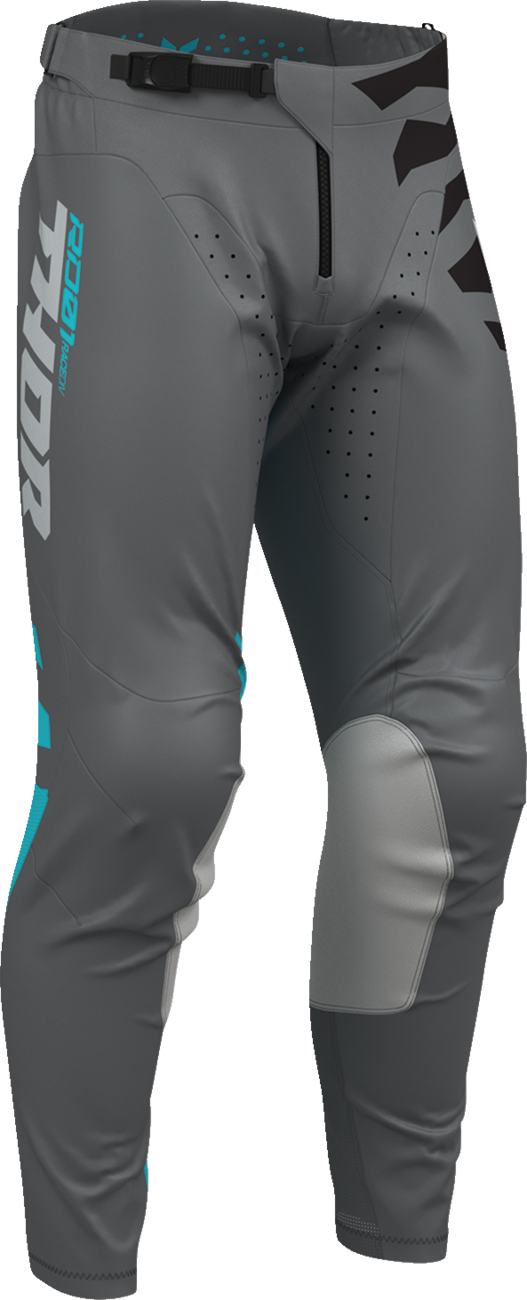 Thor Launchmode Shredder Pants - Charcoal/Aqua