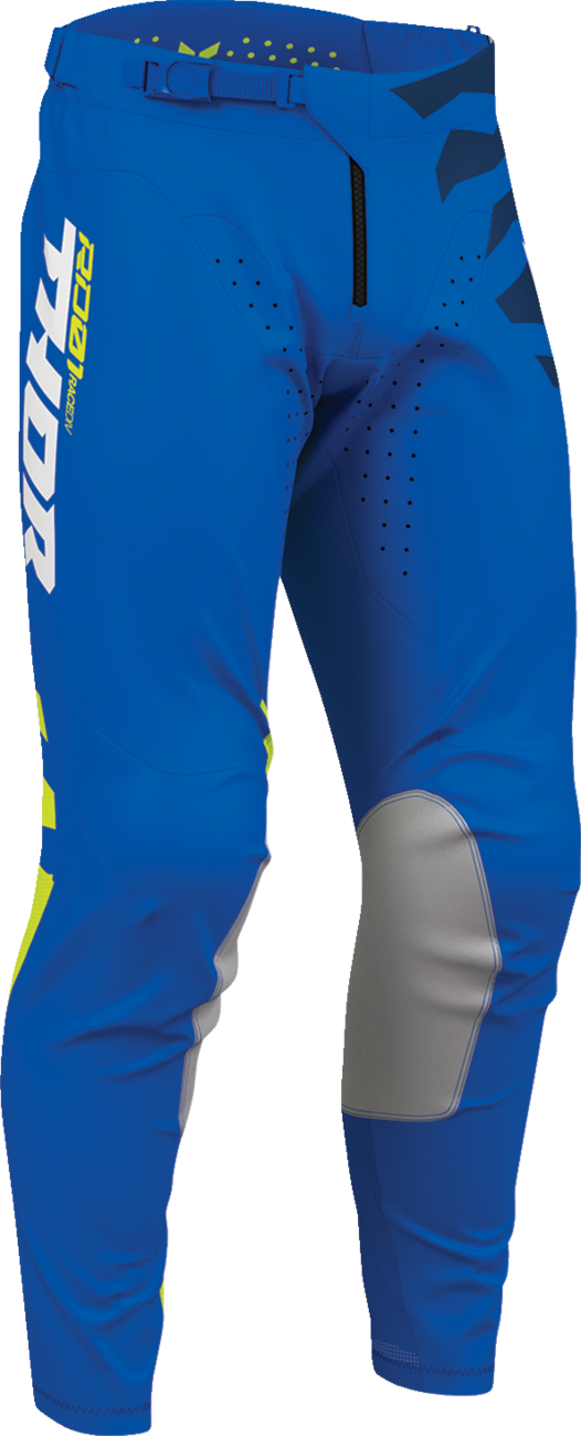 Thor Launchmode Shredder Pants - Blue/Acid