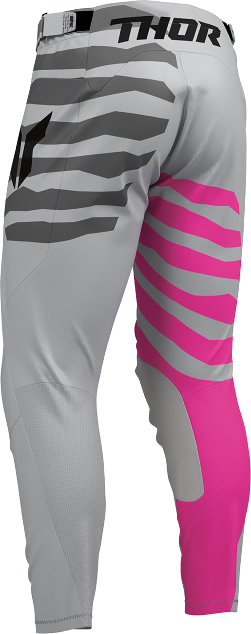 Thor Launchmode Shredder Pants - Gray/Fuchsia