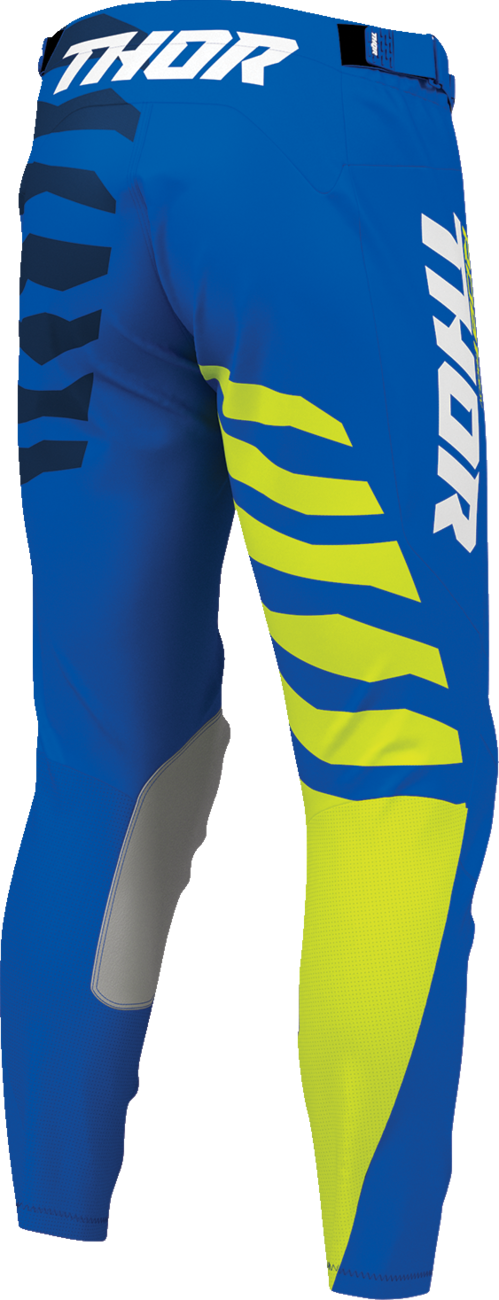 Thor Launchmode Shredder Pants - Blue/Acid