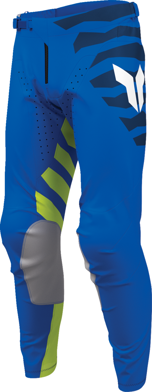 Thor Launchmode Shredder Pants - Blue/Acid