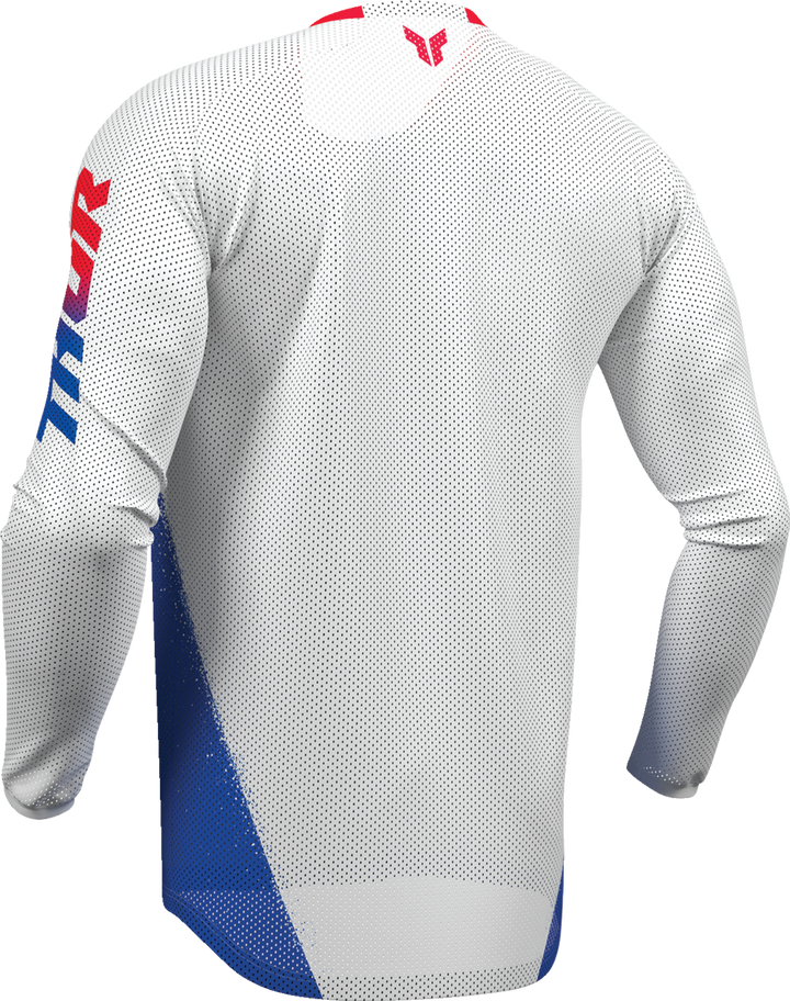 Thor Launchmode Air Darkside Jersey - White/Blue