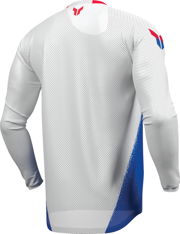 Thor Launchmode Air Darkside Jersey - White/Blue