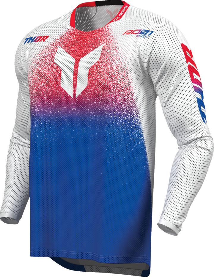 Thor Launchmode Air Darkside Jersey - White/Blue
