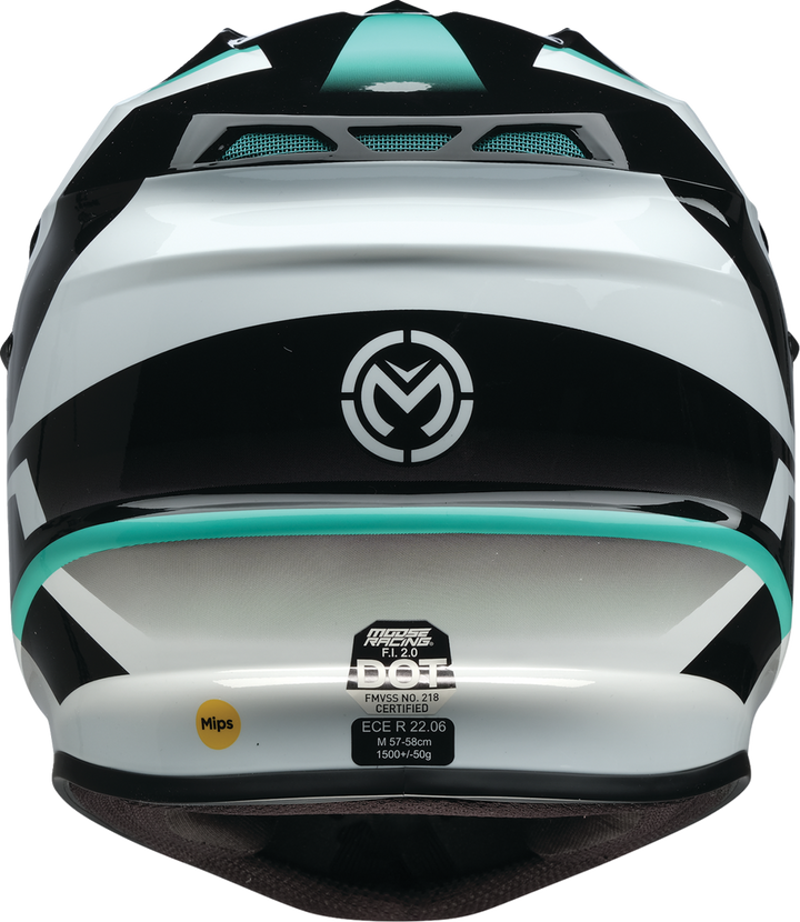Moose Racing F.I. 2.0 Boreal MIPS Helmet - Mint