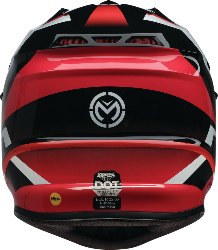 Moose Racing F.I. 2.0 Boreal MIPS Helmet - Red