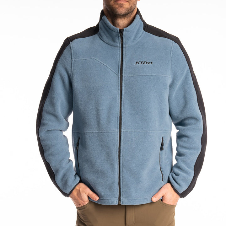 Teton Crest Fleece Jacket - Blue Fusion - Black