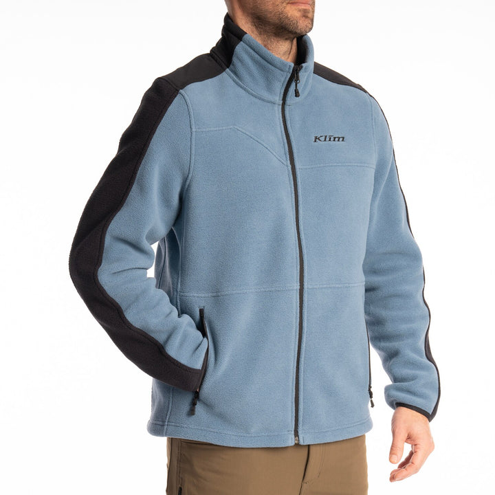Teton Crest Fleece Jacket - Blue Fusion - Black