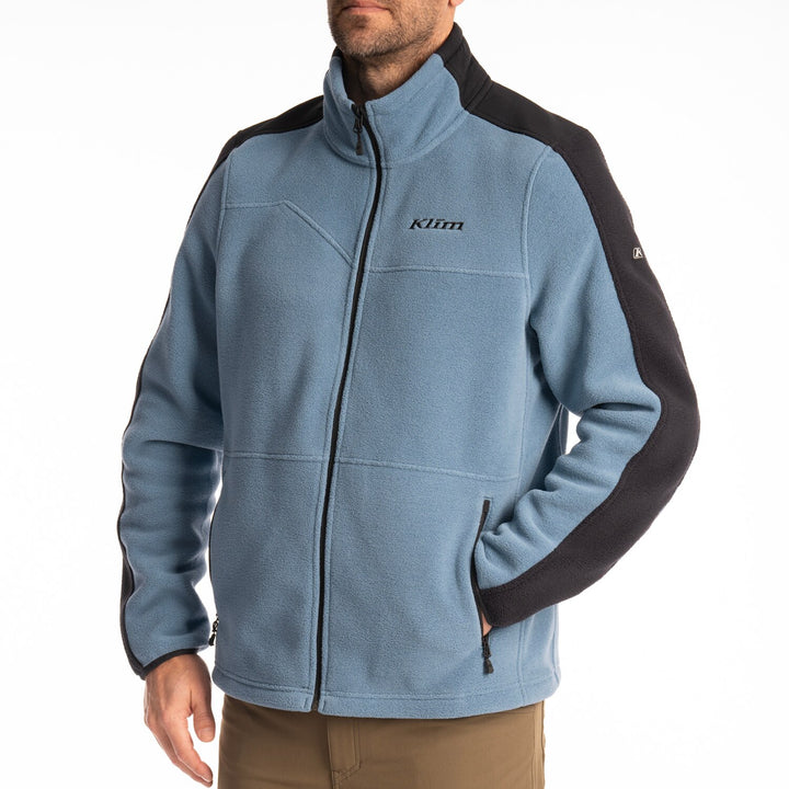 Teton Crest Fleece Jacket - Blue Fusion - Black