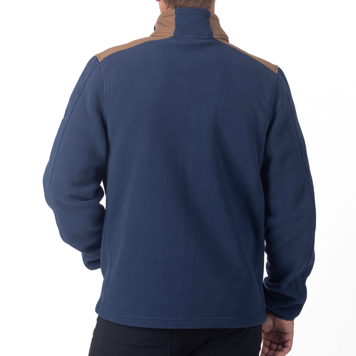 Teton Crest Fleece Jacket - Insignia Blue - Cocoa Brown