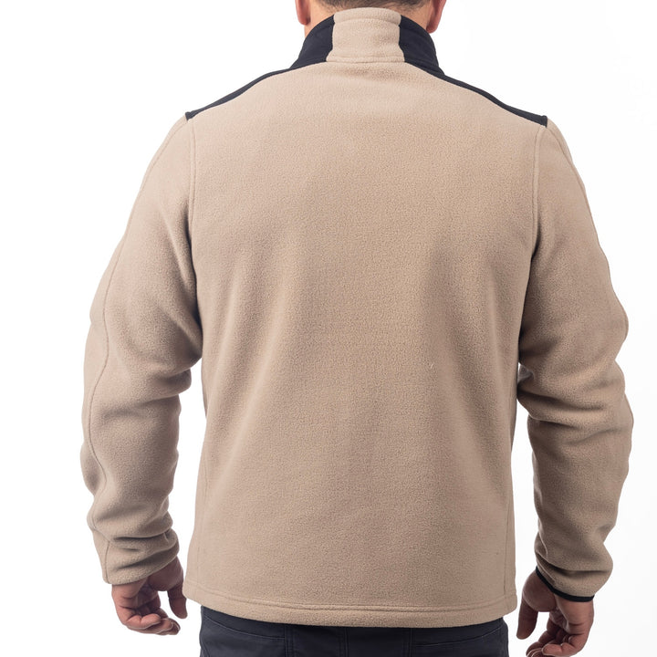 Teton Crest Fleece Jacket - Montana Tan - Black