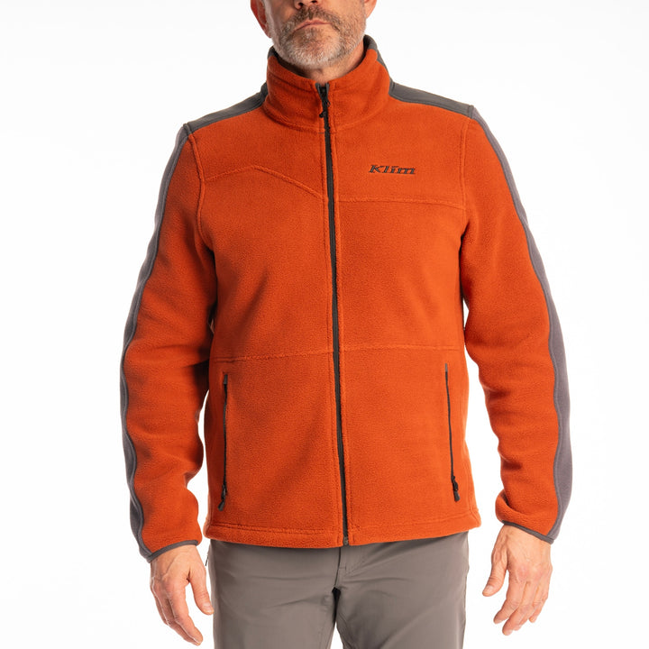 Teton Crest Fleece Jacket - Picante - Asphalt