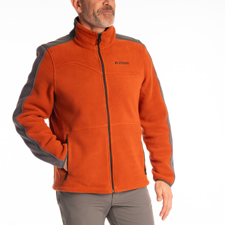 Teton Crest Fleece Jacket - Picante - Asphalt