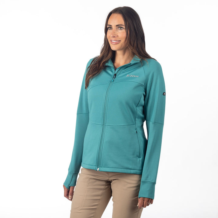 Swan Valley Fleece Jacket - Green-Blue Slate