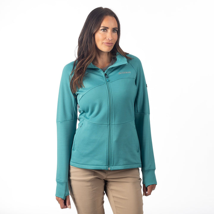 Swan Valley Fleece Jacket - Green-Blue Slate