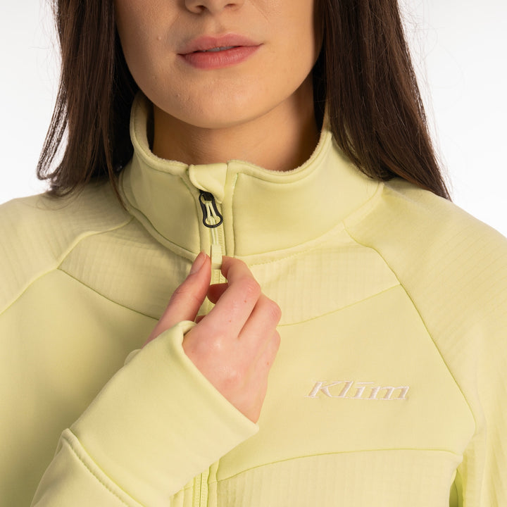 Swan Valley Fleece Jacket - Shadow Lime